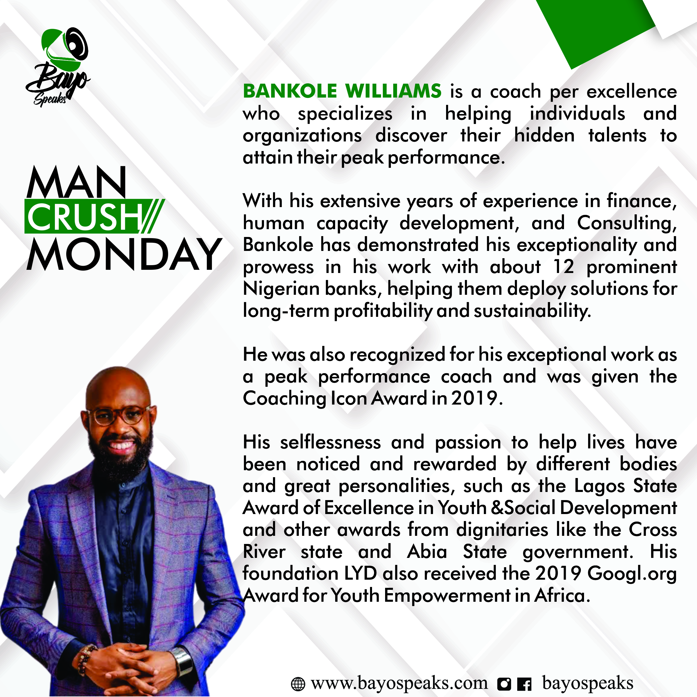 #MCM – Bankole Williams