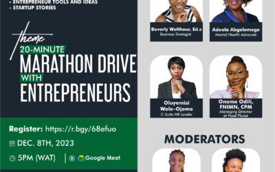 20-Minute Marathon Drive with Entrepreneurs